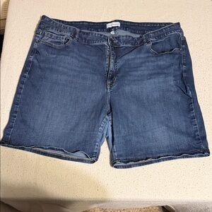 Lane Bryant Classic Blue Denim Shorts